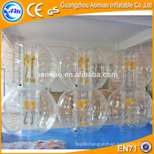 Air bubble ball soccer bubble football equipment for sale